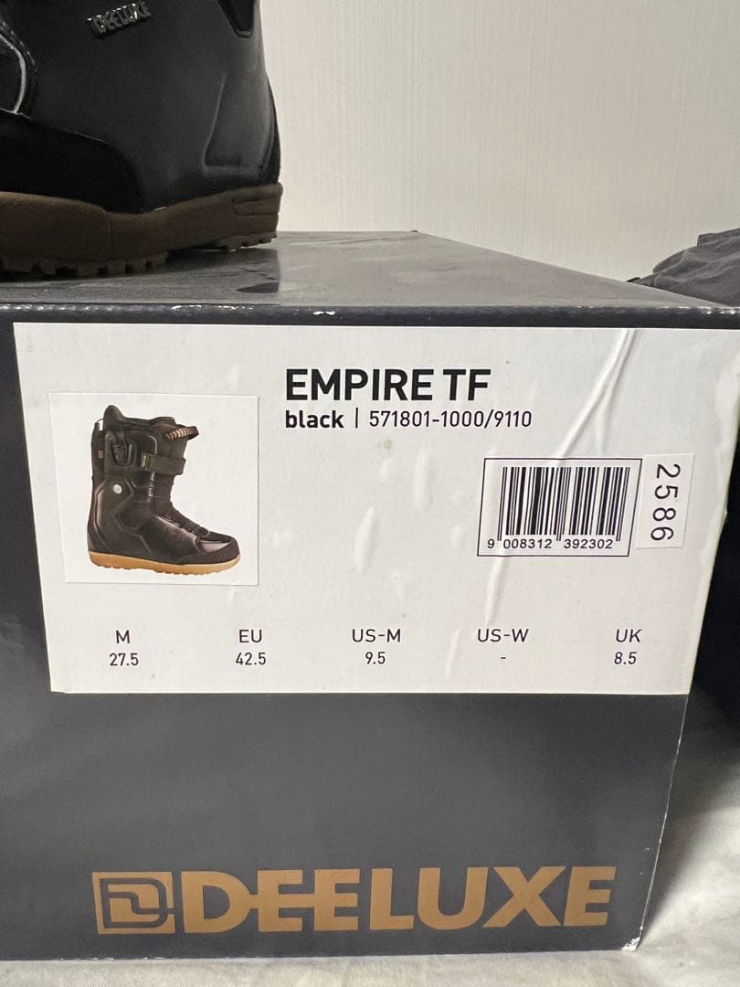 DEELUXE EMPIRE TF ブラック 27.5cm