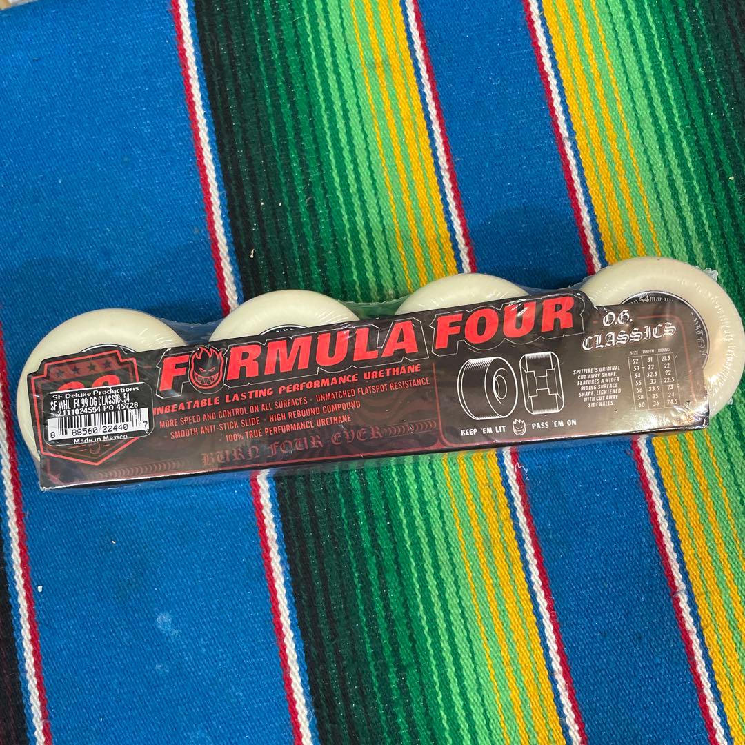 SPITFIRE フォーマル4 スケボーOG CLASSICS 54mm99a