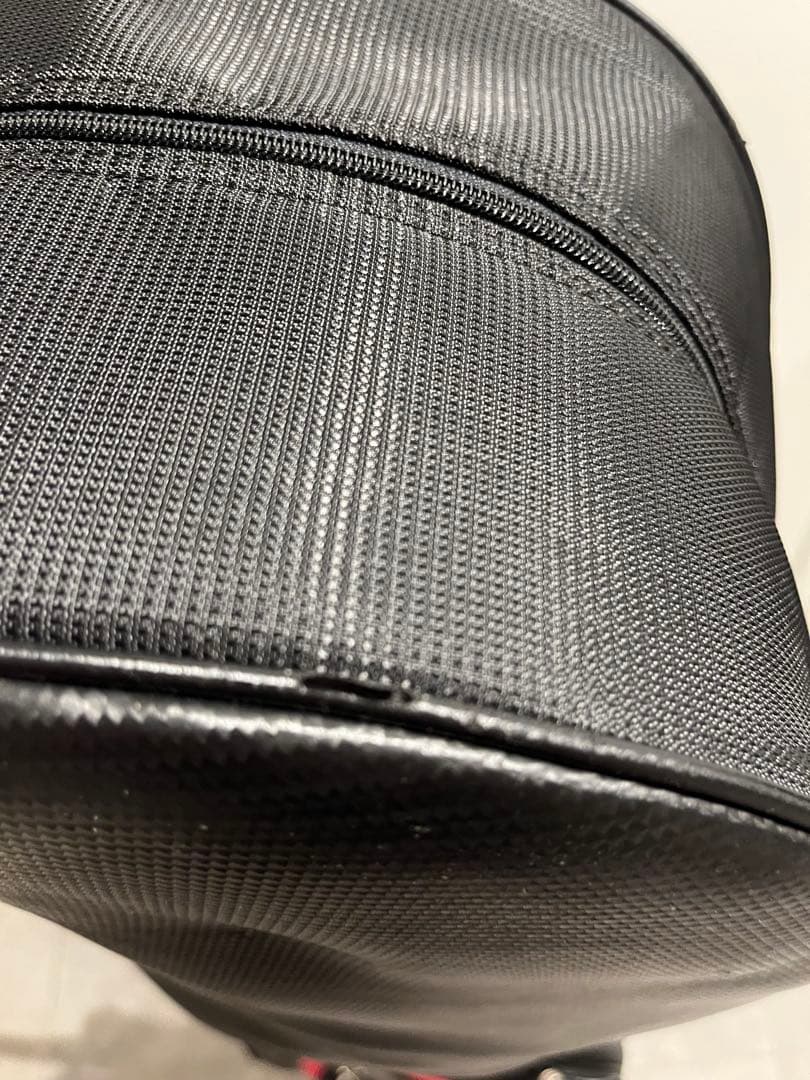 Puma キャディバッグ 黒/赤 練習場のみ使用 室内保管