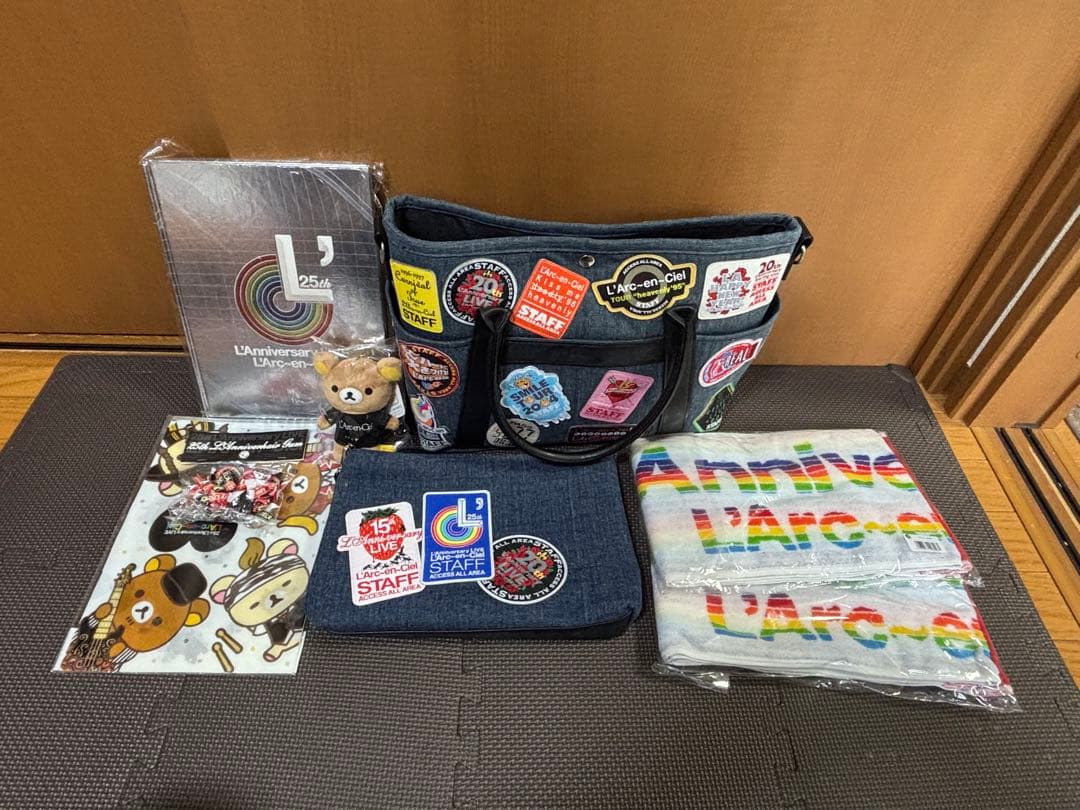 ラルク　25周年グッズセット