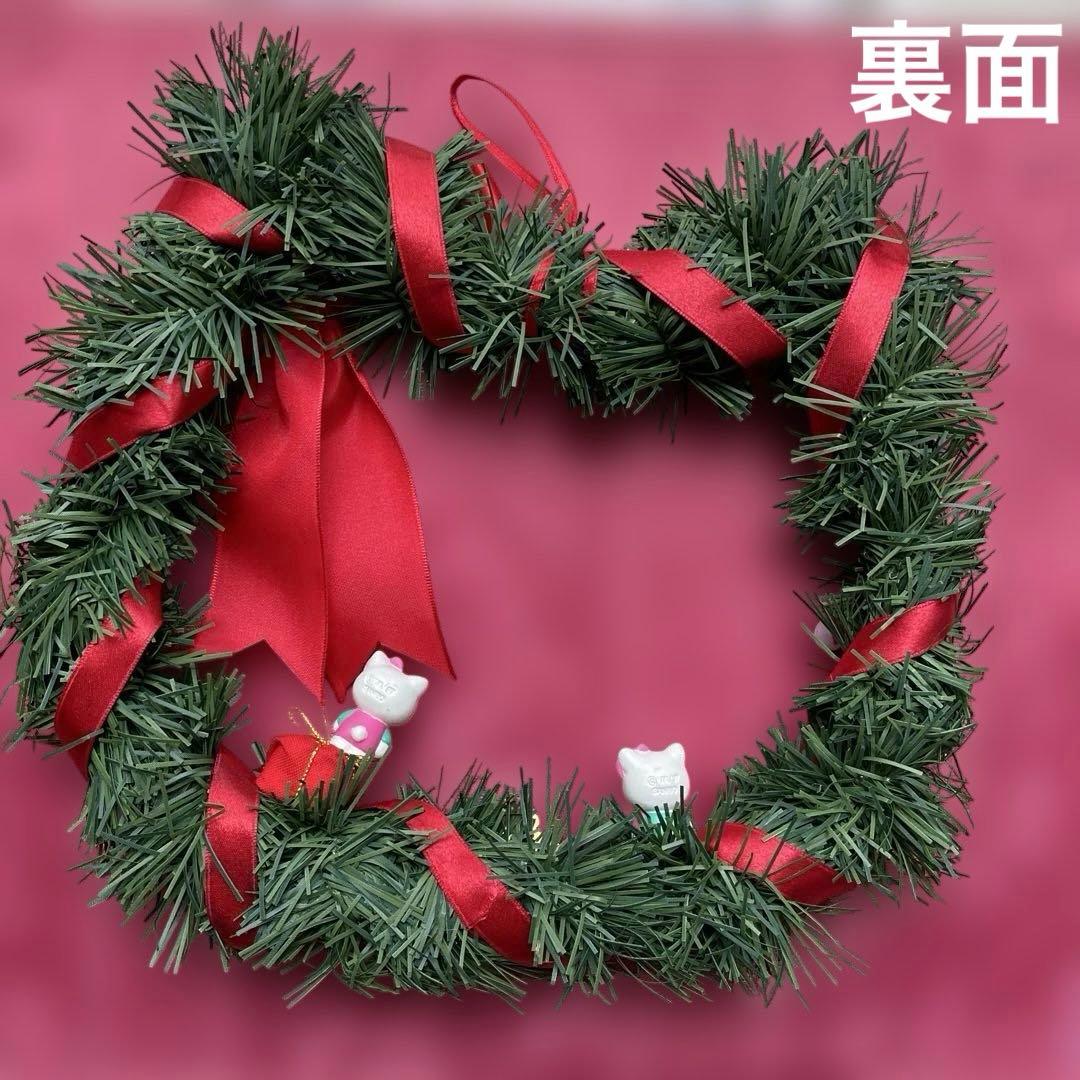 レア ハローキティ クリスマス レトロ リース コレクター サンリオ 2000年