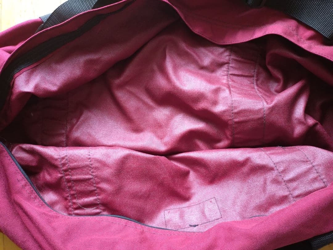 アメリカ製　アウトドアプロダクツ　バーガンディ ナイロン ボストンバッグ