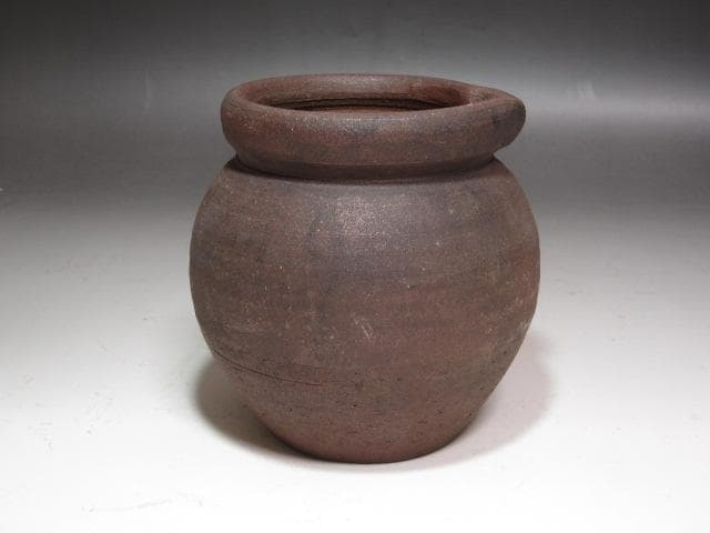 ★　古備前　鉄漿（お歯黒）　壷★x274