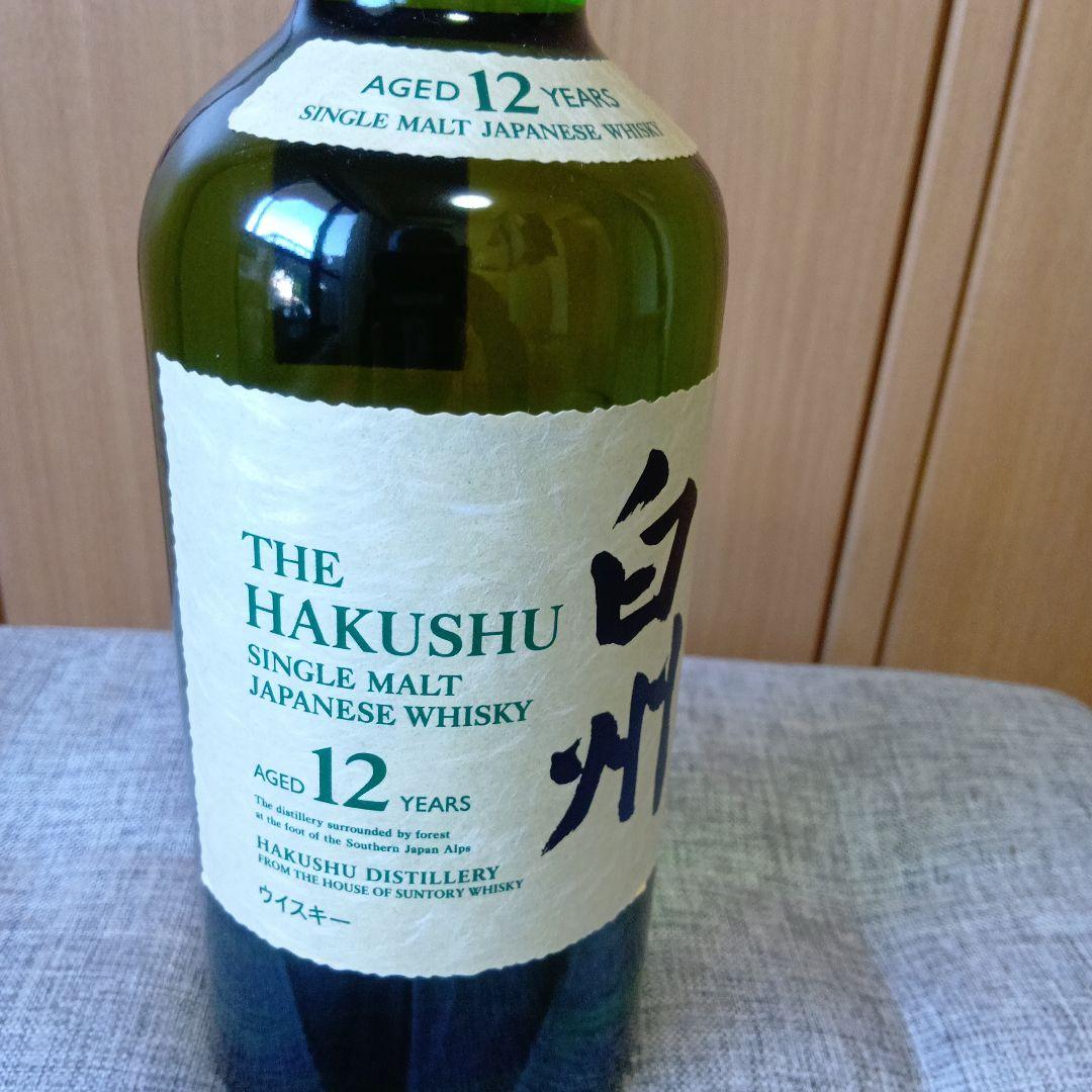 サントリー 白州１２年シングルモルトウイスキー箱なし700ml４３%
