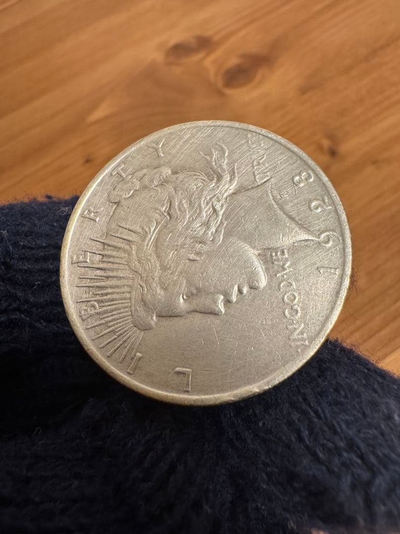 ★本物保証　アメリカピースダラー　1923年