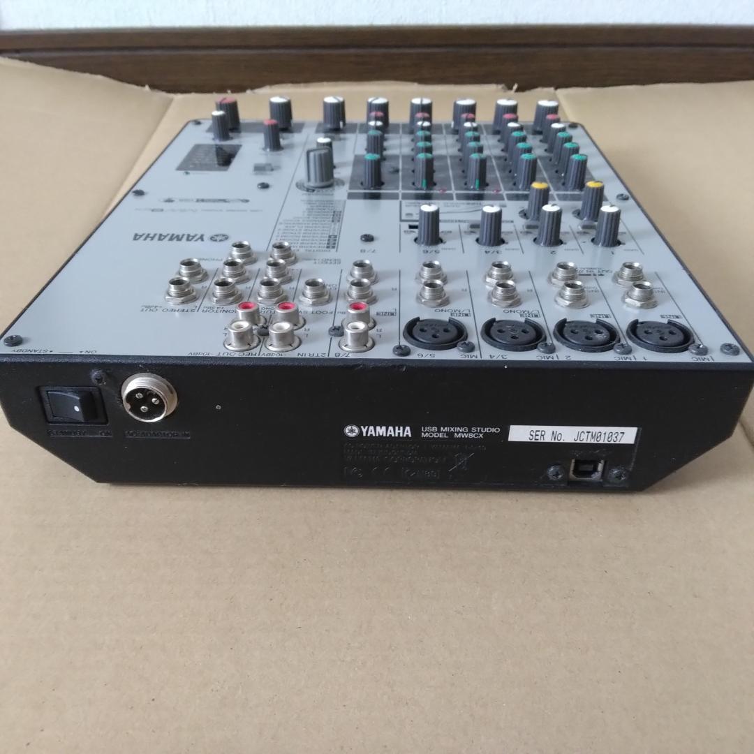 YAMAHA MW8CX アナログミキサー(動作確認済み