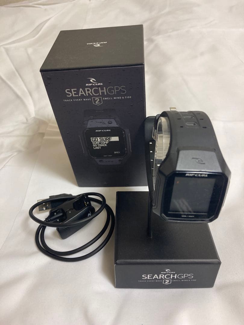 RIP CURL SEARCH GPS 2 ブラック　GPS接続確認済み
