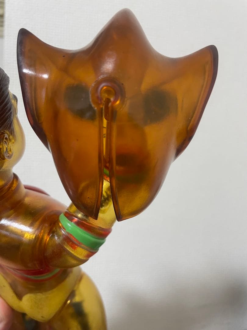 週末限定割引 トリプルファイター面取れクリア スケルトン ブルマァク 当時物