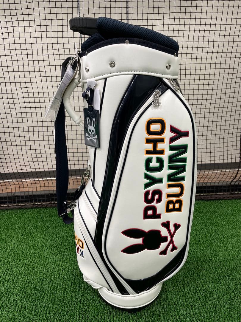 新品未使用 サイコバニー キャディバッグ 合皮