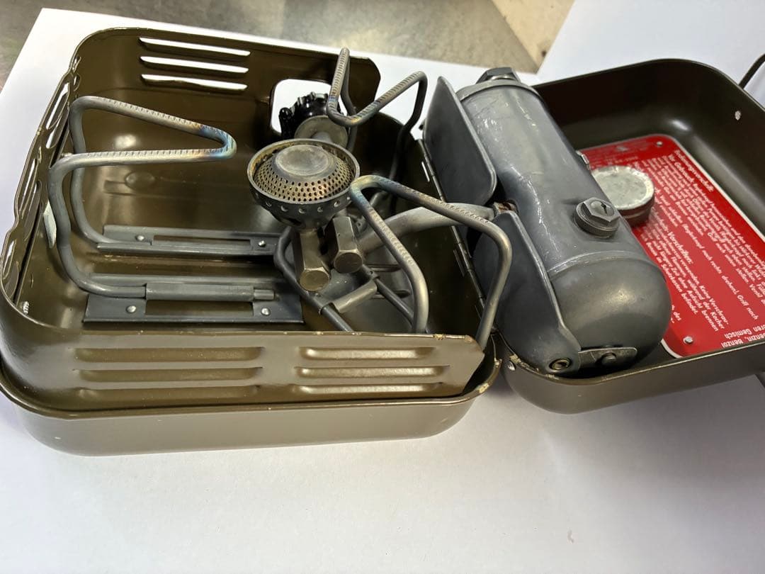 シングルバーナーコンロ 折りたたみ式 グレー