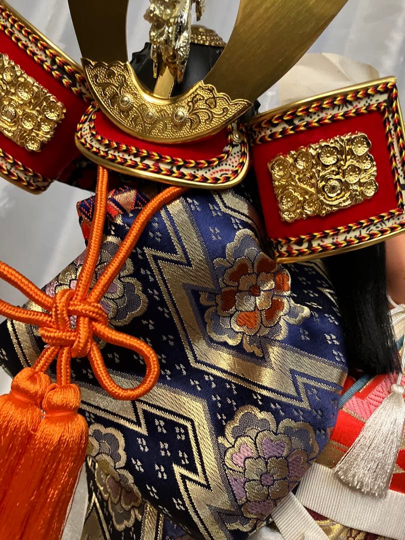 市松人形 豪華衣装 黒髪 プレミアムクオリティ