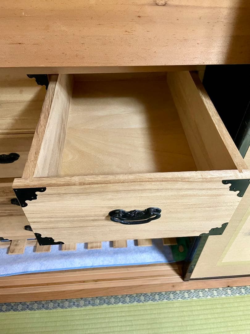 和風桐箪笥 6引き出し