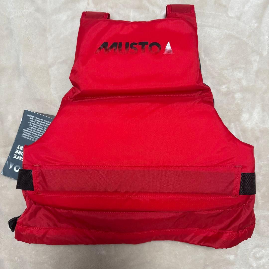【新品】MUSTO ライフジャケット XXS レッド