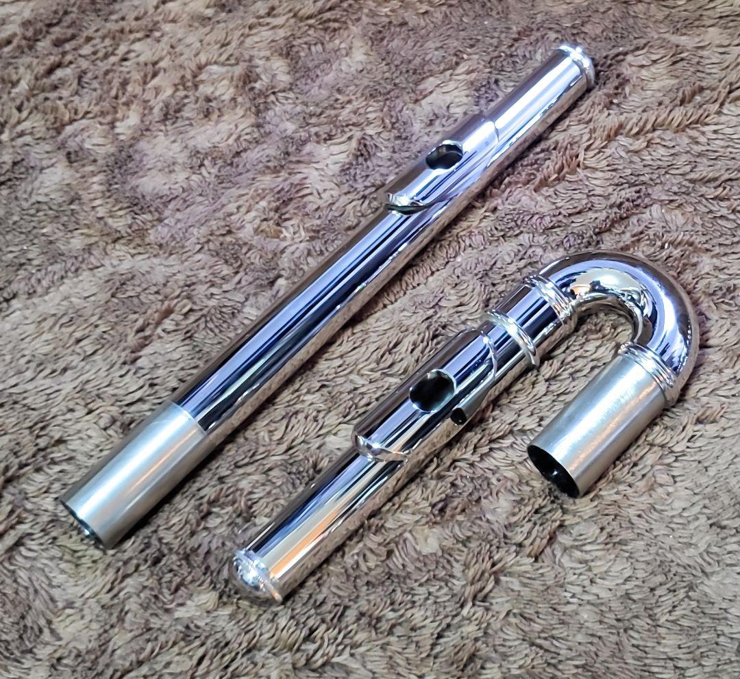 【ほぼ新品】JINXIN フルート U字 頭部管　セット