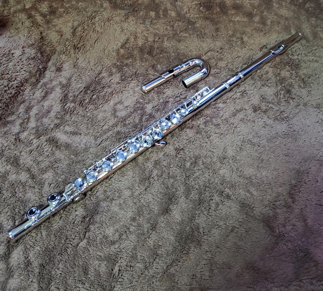 【ほぼ新品】JINXIN フルート U字 頭部管　セット