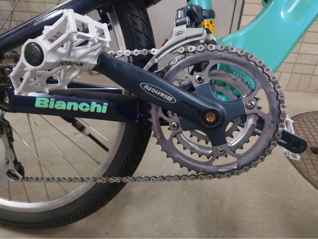 希少！BIANCHI フルサスMTB！26インチ　マルティニレーシング　ビアンキ