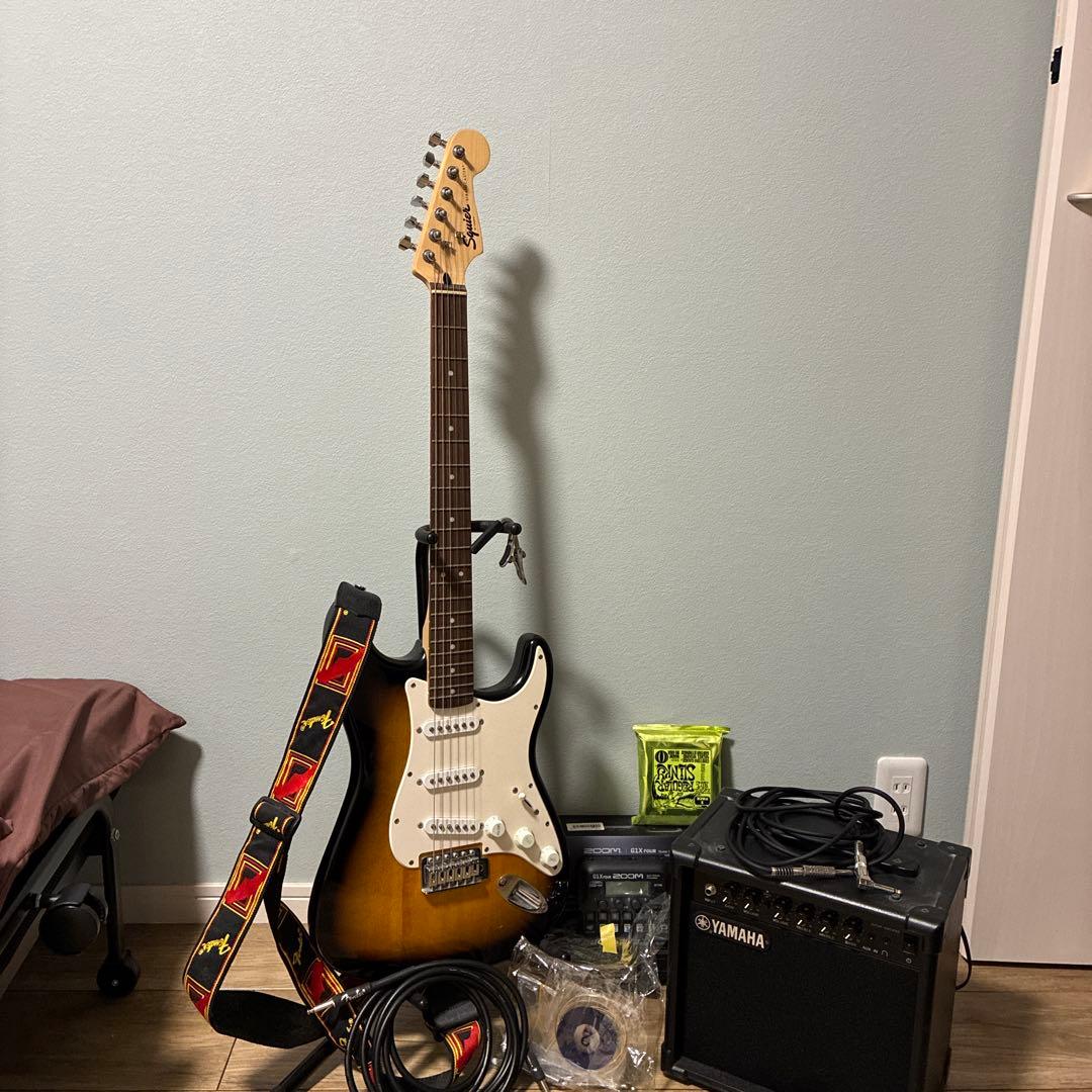 Squier stratocaster GA15Ⅱ zoom G1X four