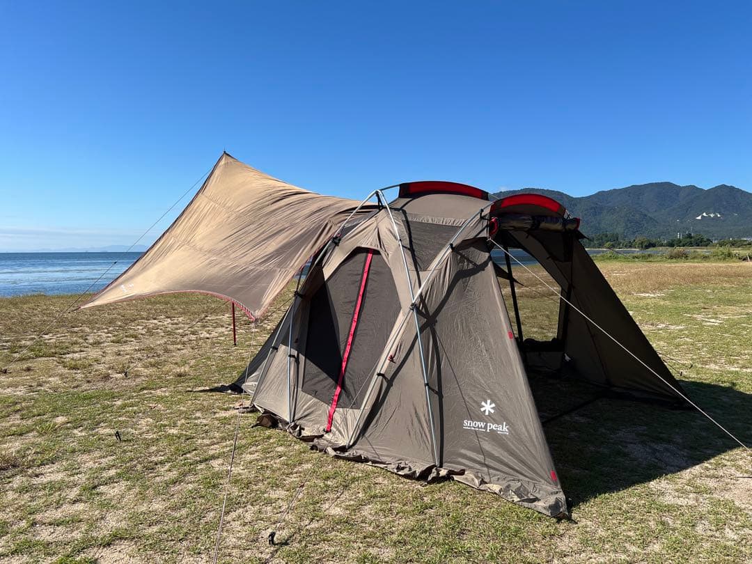 【入手困難】スノーピーク　コネクトタープヘキサ グレー FES-265