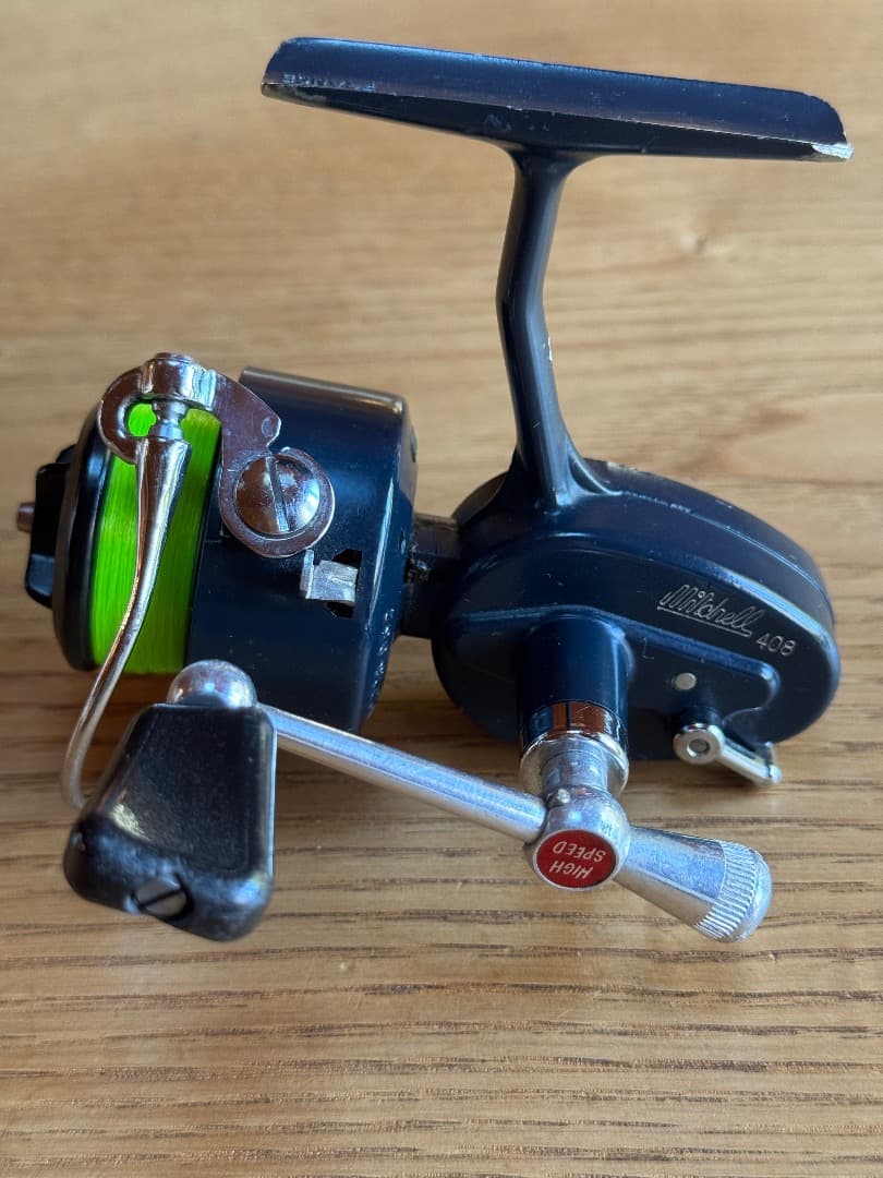Mitchell 408 スピニングリール　スペアスプール付き