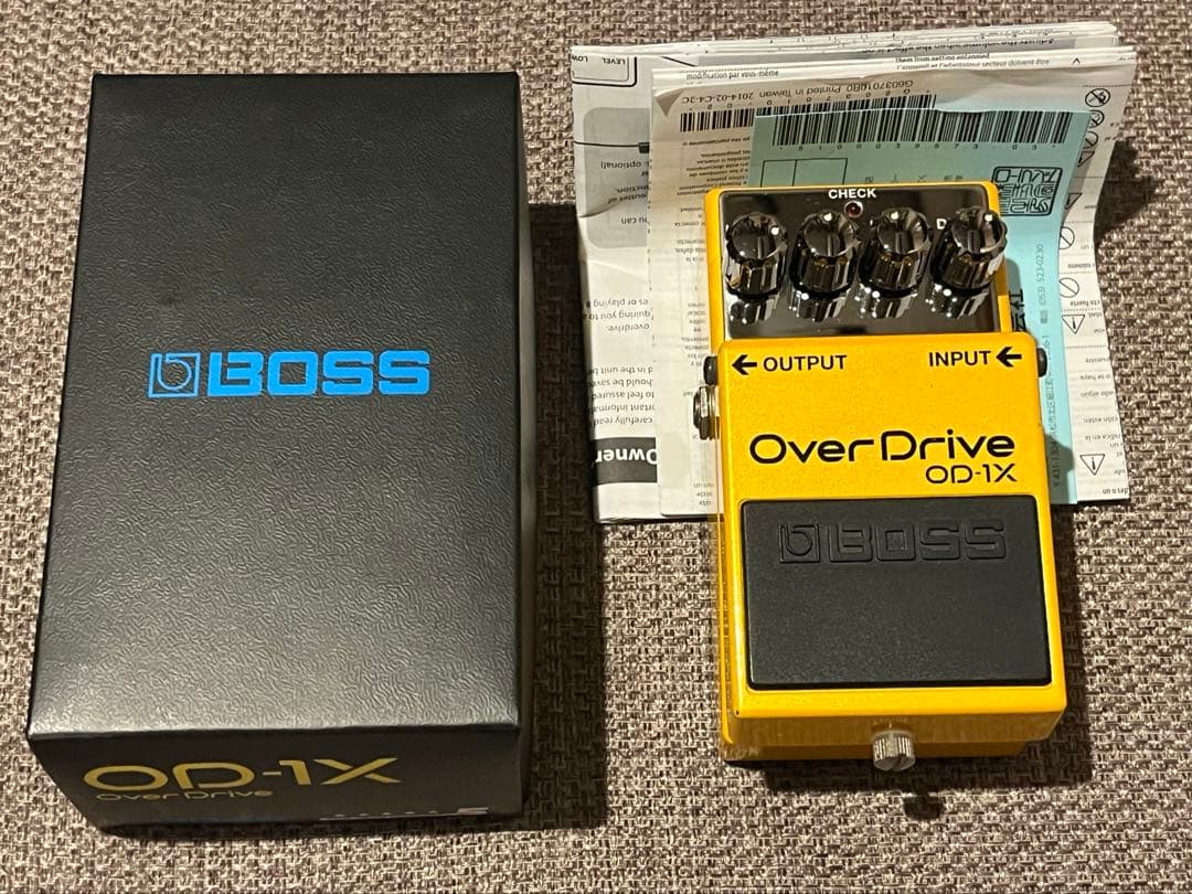 ギター BOSS OverDrive OD-1X