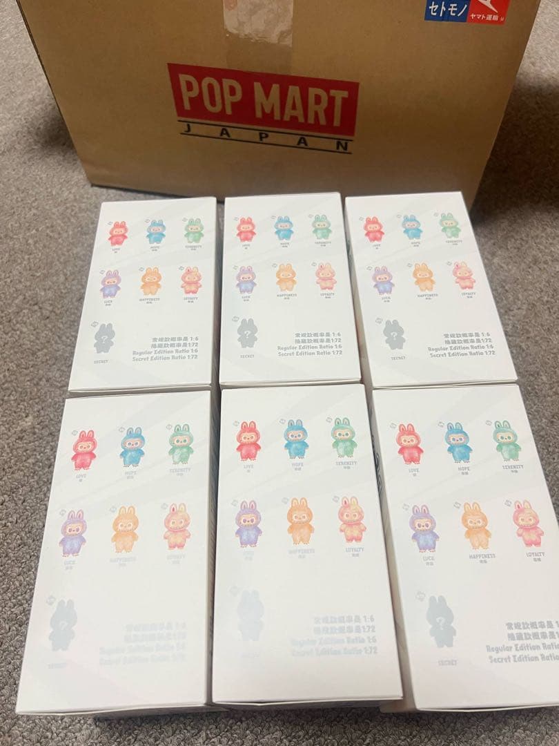 LABUBU THE MONSTERS Big into Energy 6個