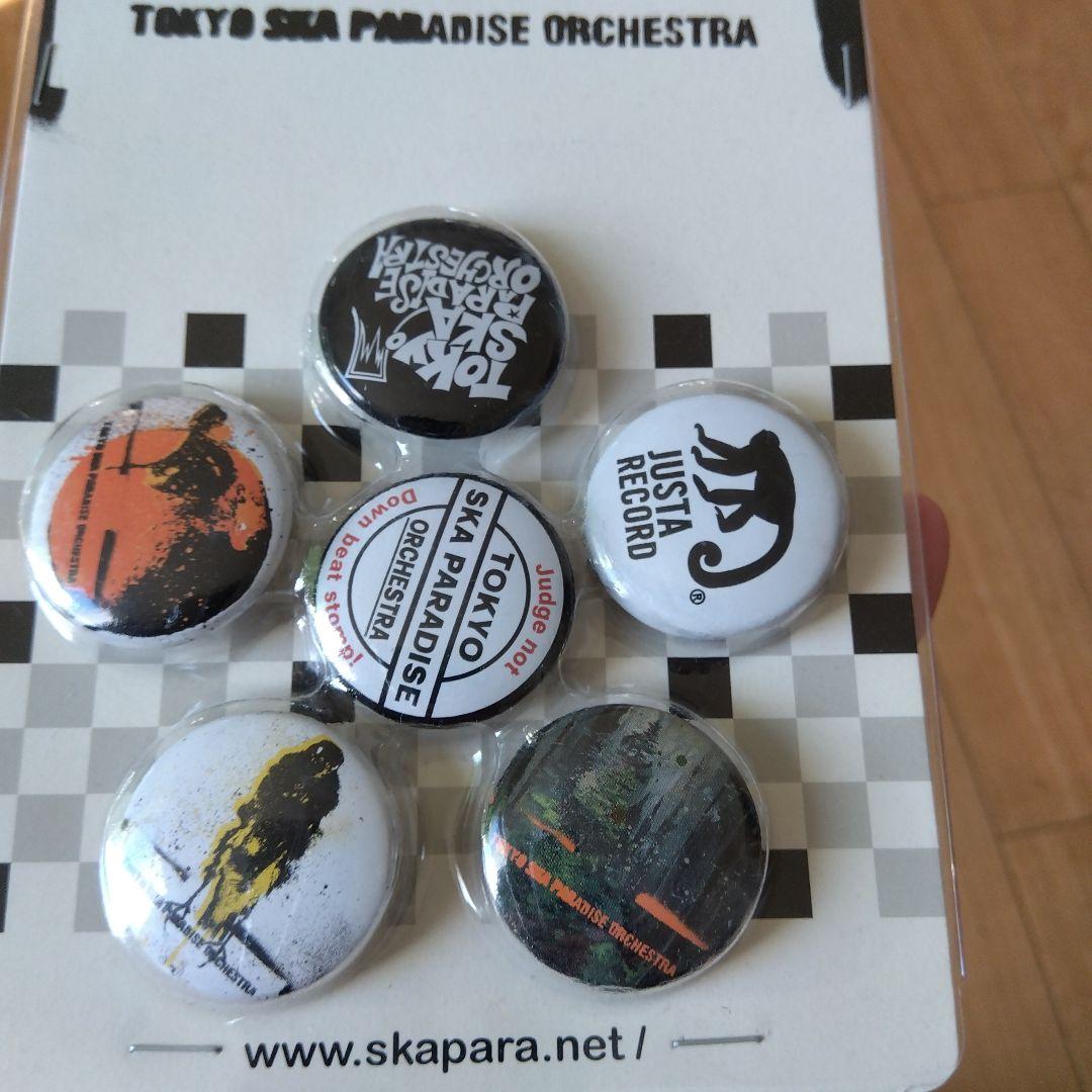 激レア未開封品 2002年ライブグッズ限定品　スカパラ元祖歌モノ三部作缶バッジ