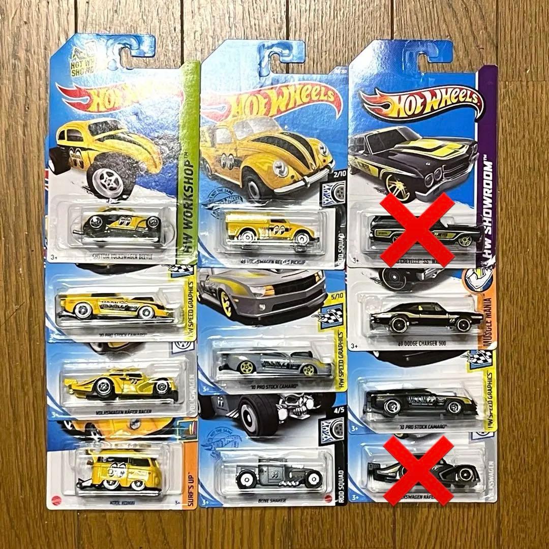 ホットウィール ムーンアイズ mooneyes 9台 セット