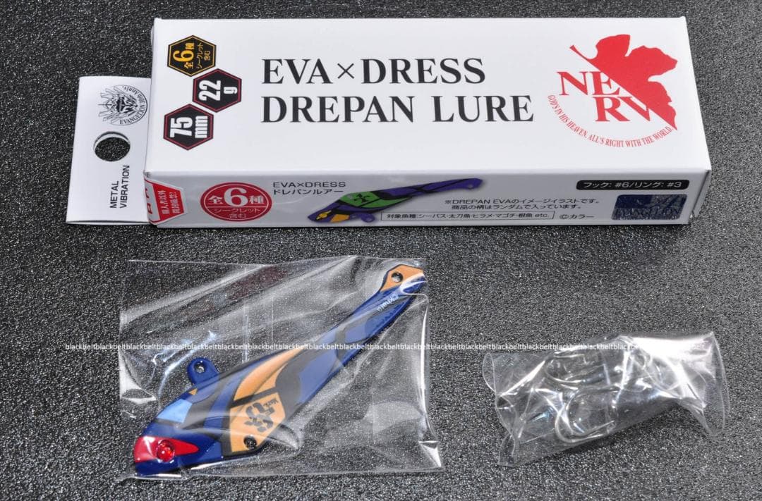 エヴァンゲリオン ドレパンルアー EVA×DRESS 6個セット シークレット有