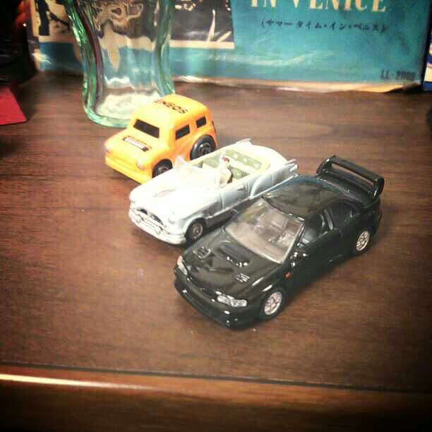 値下☆【未使用】ミニカー☆3個