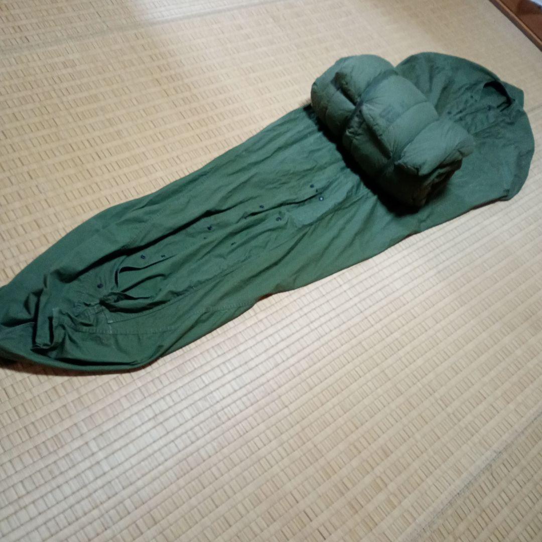 【米軍放出品】 寝袋/羽毛 ＆ 寝袋カバー ARCTIC LARGE