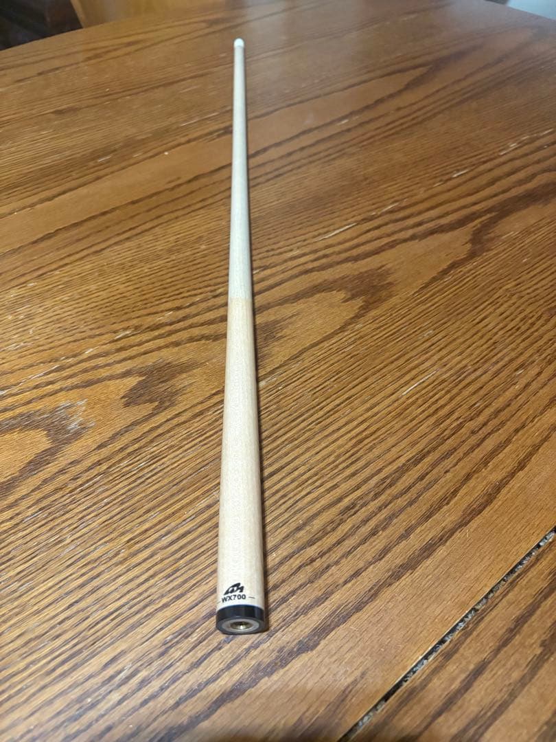①ビリヤードメッツWX700 シャフト　18山（タッド用に改造）