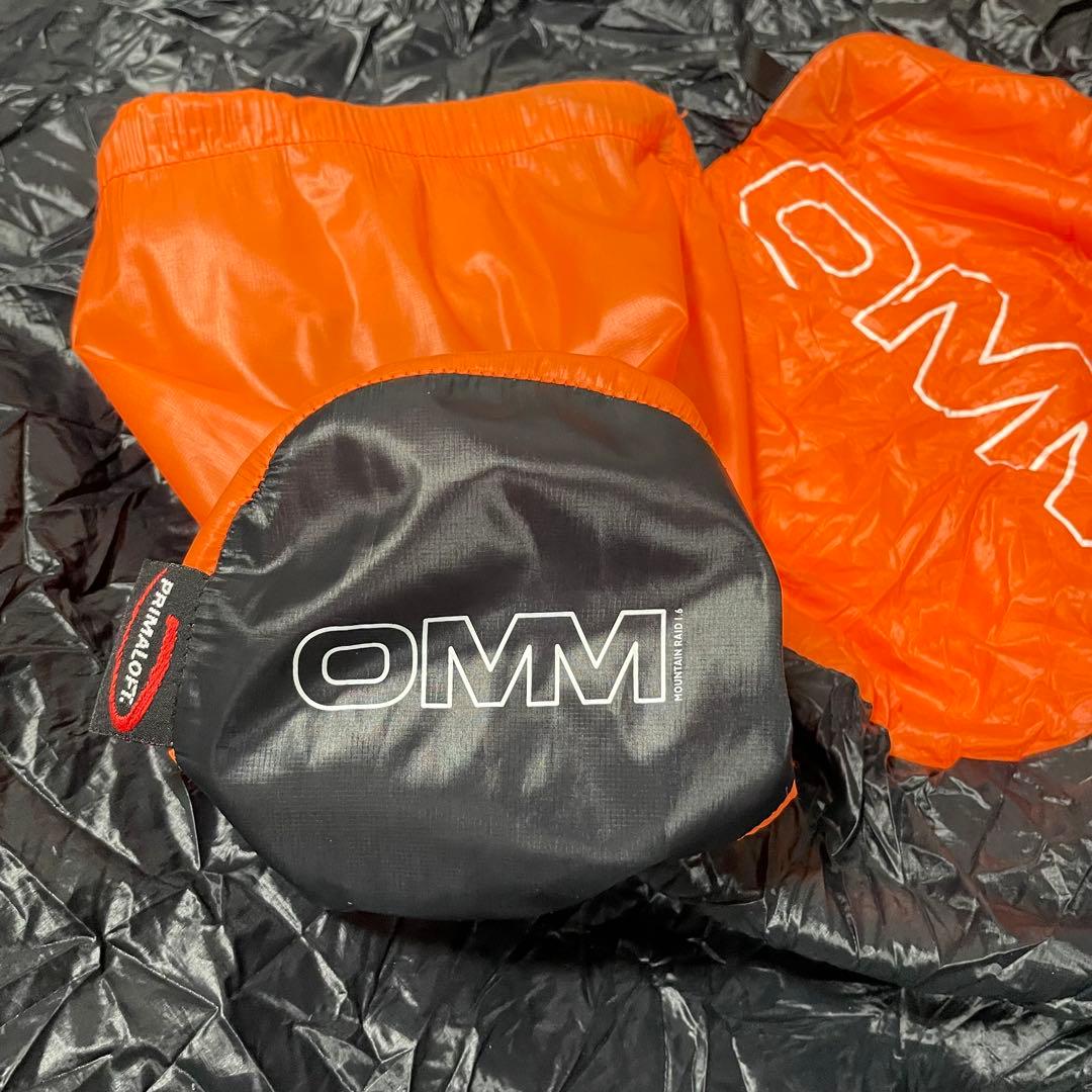 【美品】OMM シュラフ マウンテンレイド1.6 プリマロフト