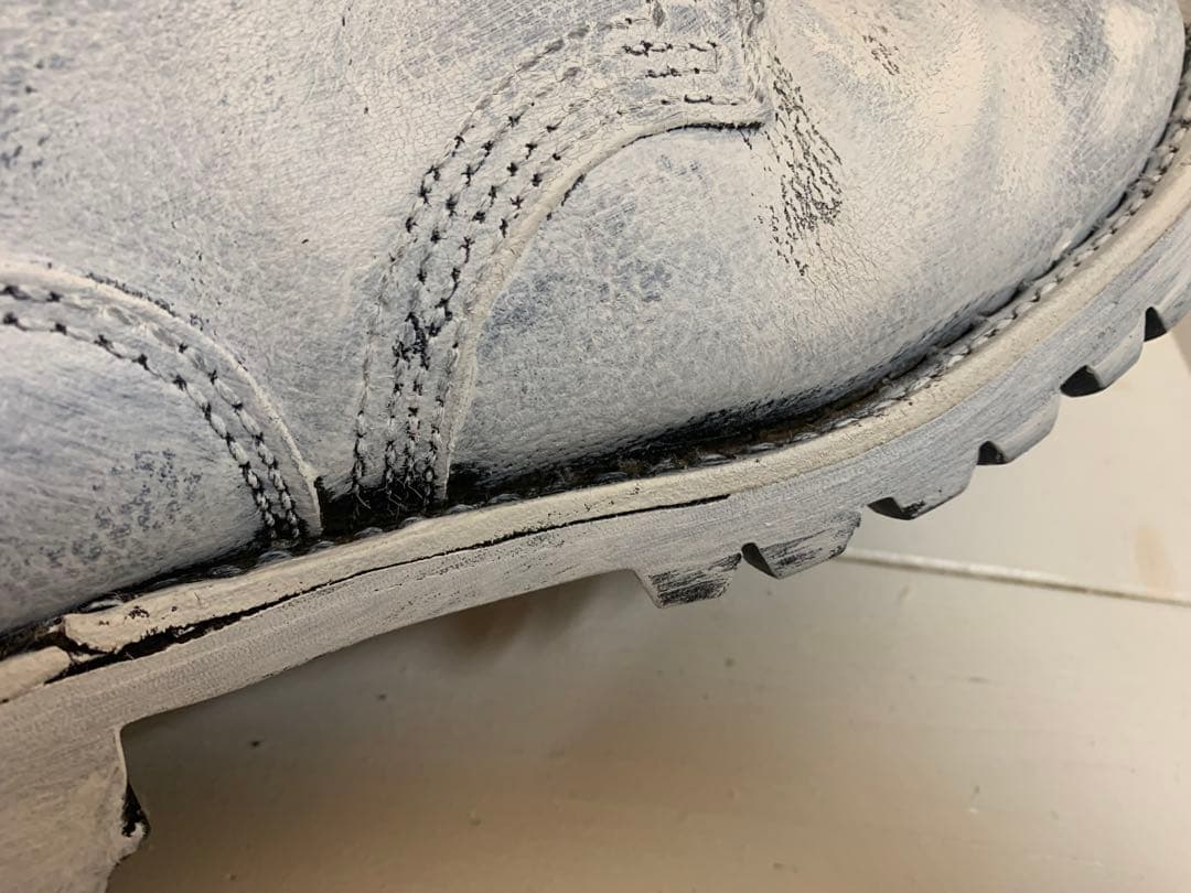 Marbot VINTAGE フランス軍 ペンキペイント ミリタリーブーツ 44