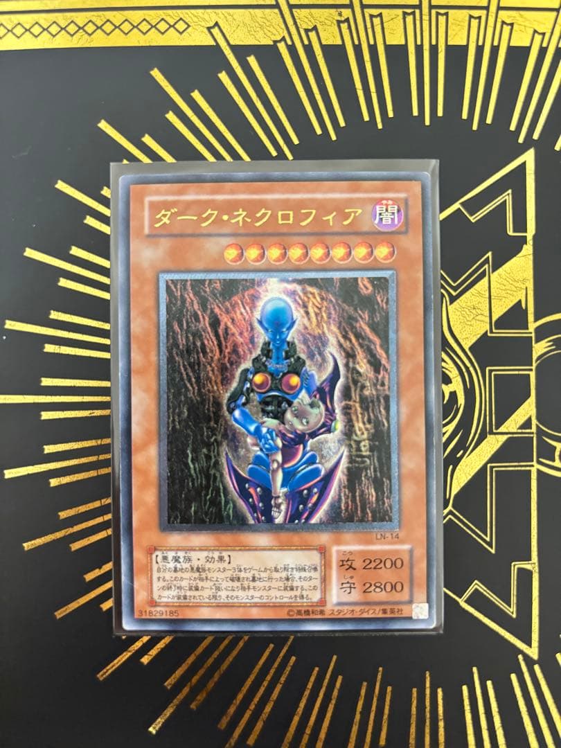 遊戯王　ダーク・ネクロフィア　レリーフ