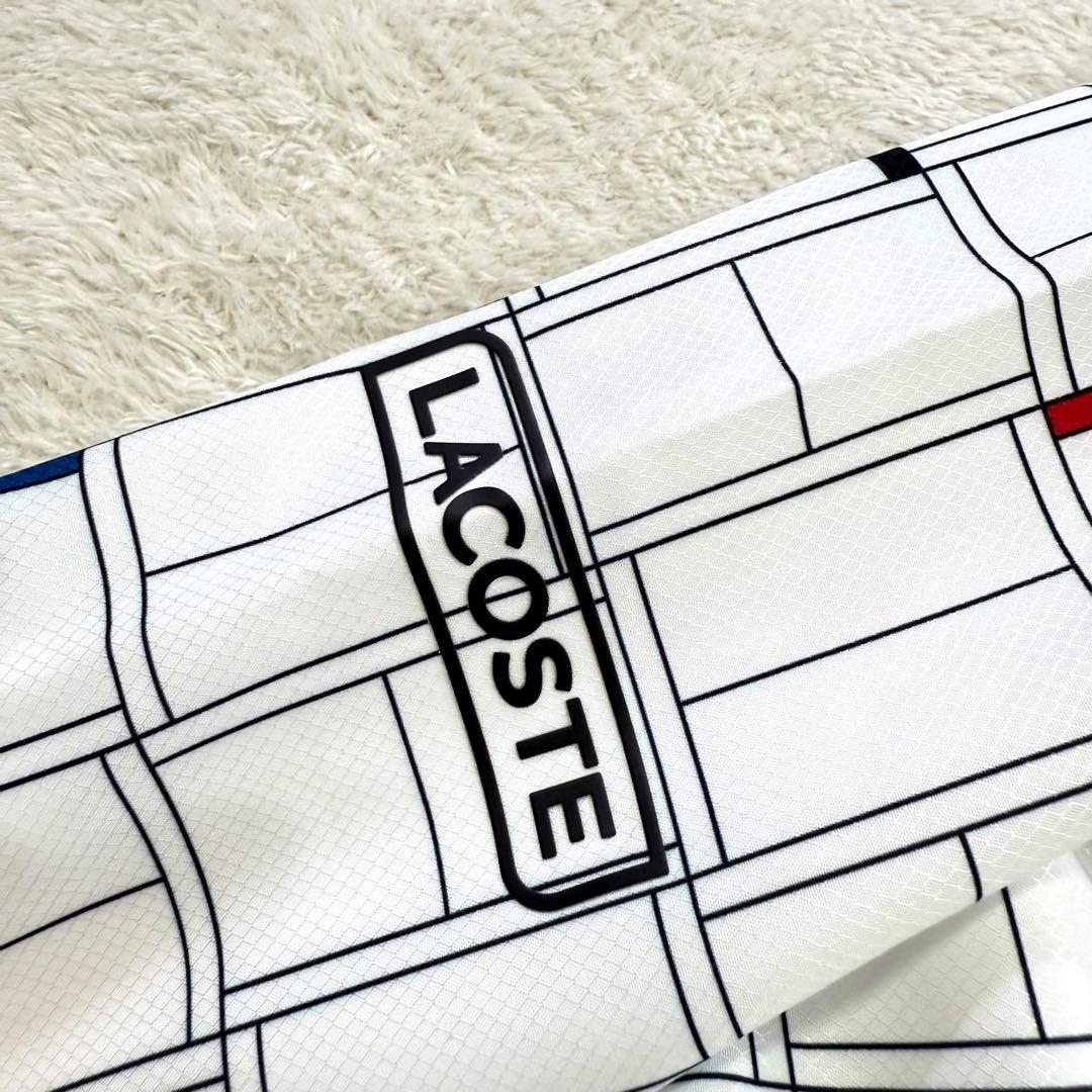 未使用‼️LACOSTE 幾何学模様 フードジャケットパンツ 上下セットアップ L