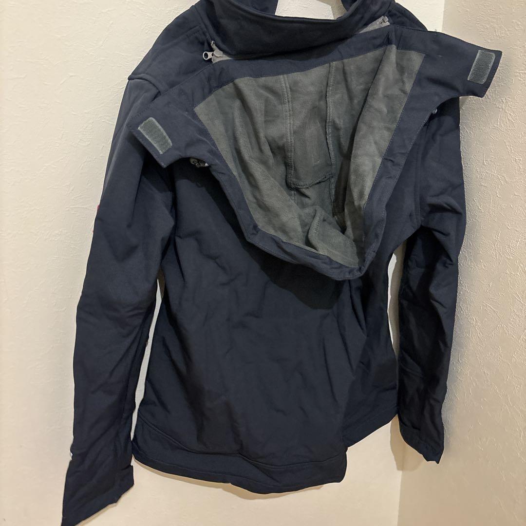 XLサイズ ジャケット スキージャケット フード取り外し フリース裏地 撥水加工