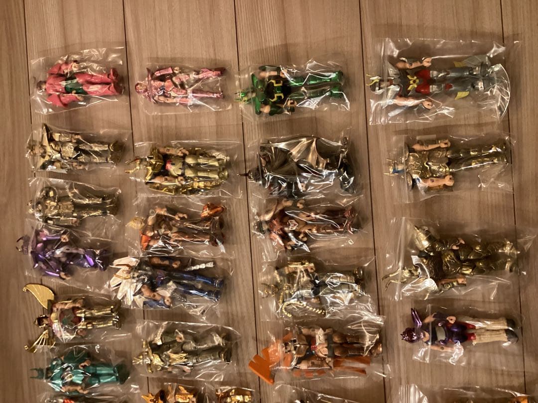 聖闘士星矢 聖闘士聖衣大系 クロス フィギュア 34体セット 1987年製