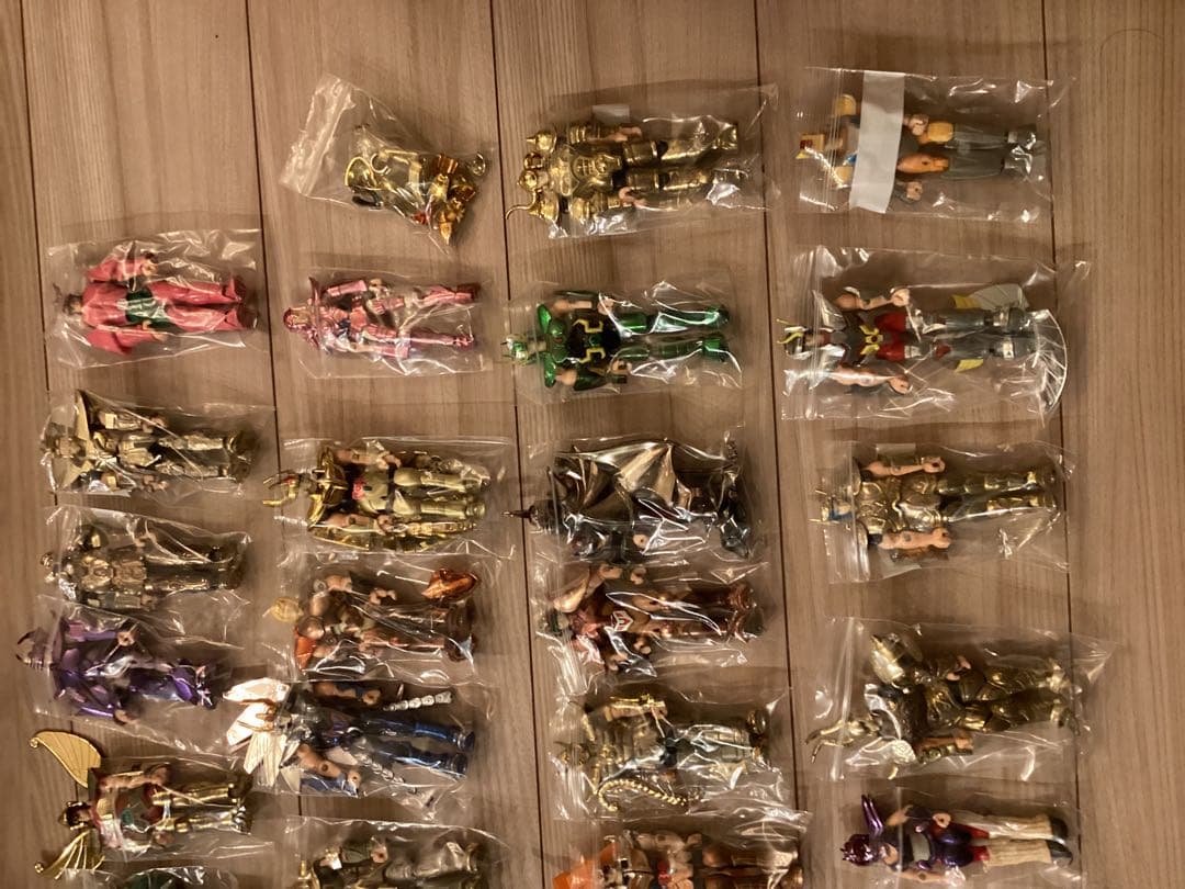 聖闘士星矢 聖闘士聖衣大系 クロス フィギュア 34体セット 1987年製