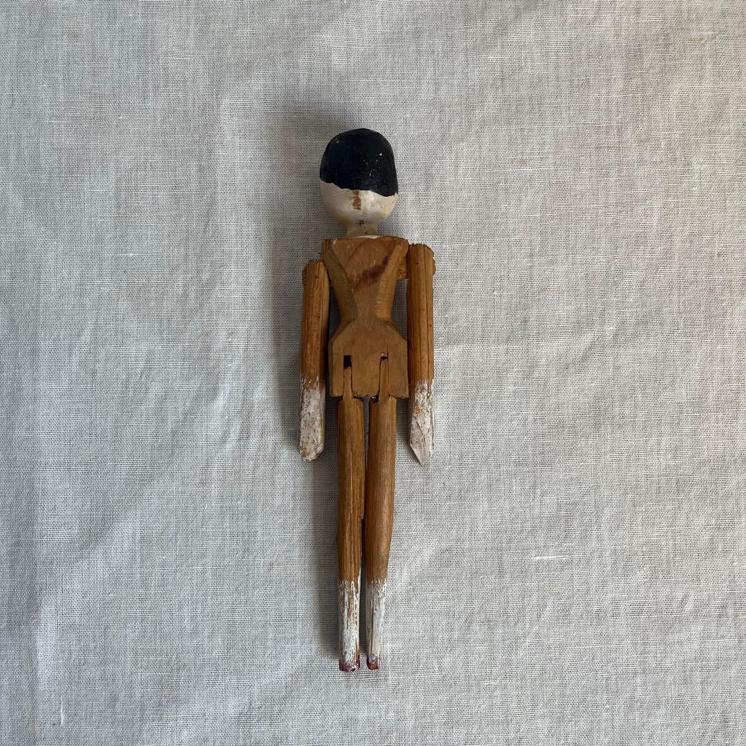 アンティーク　レア　小さい　ペグドール
