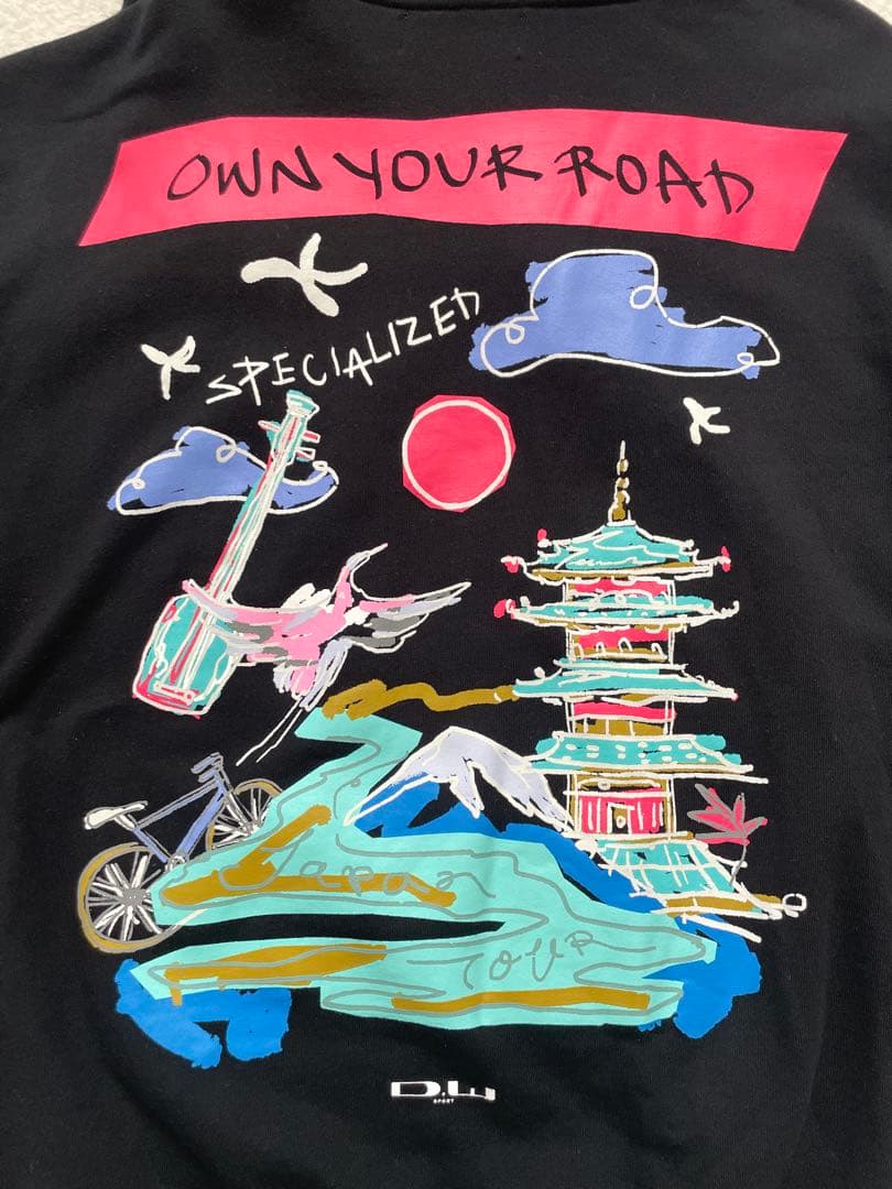 SPECIALIZED スペシャライズド パーカー　黒　メンズ　Mサイズ