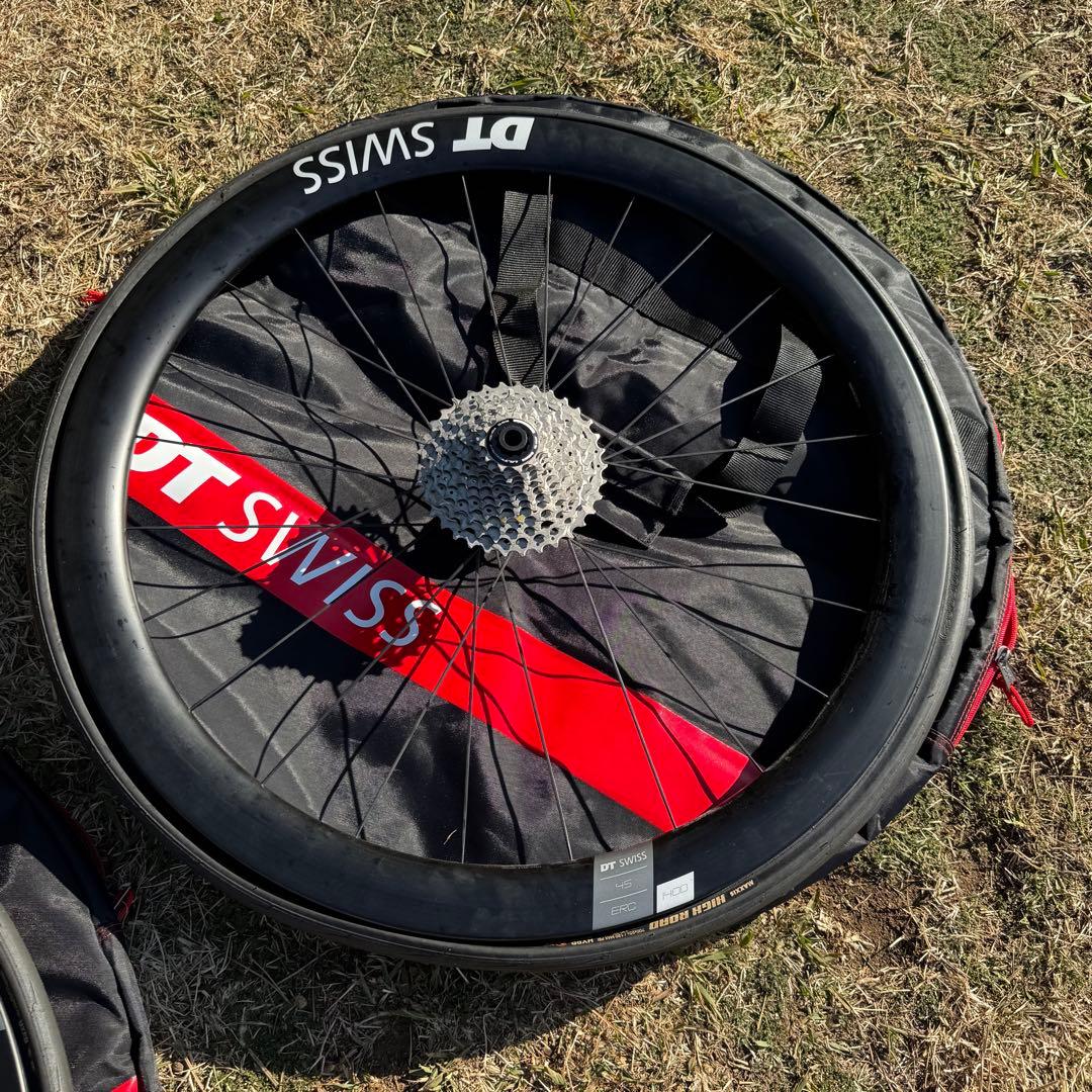 DT SWISS ERC 1400 DICUT 45 前後＋CS-R8100付