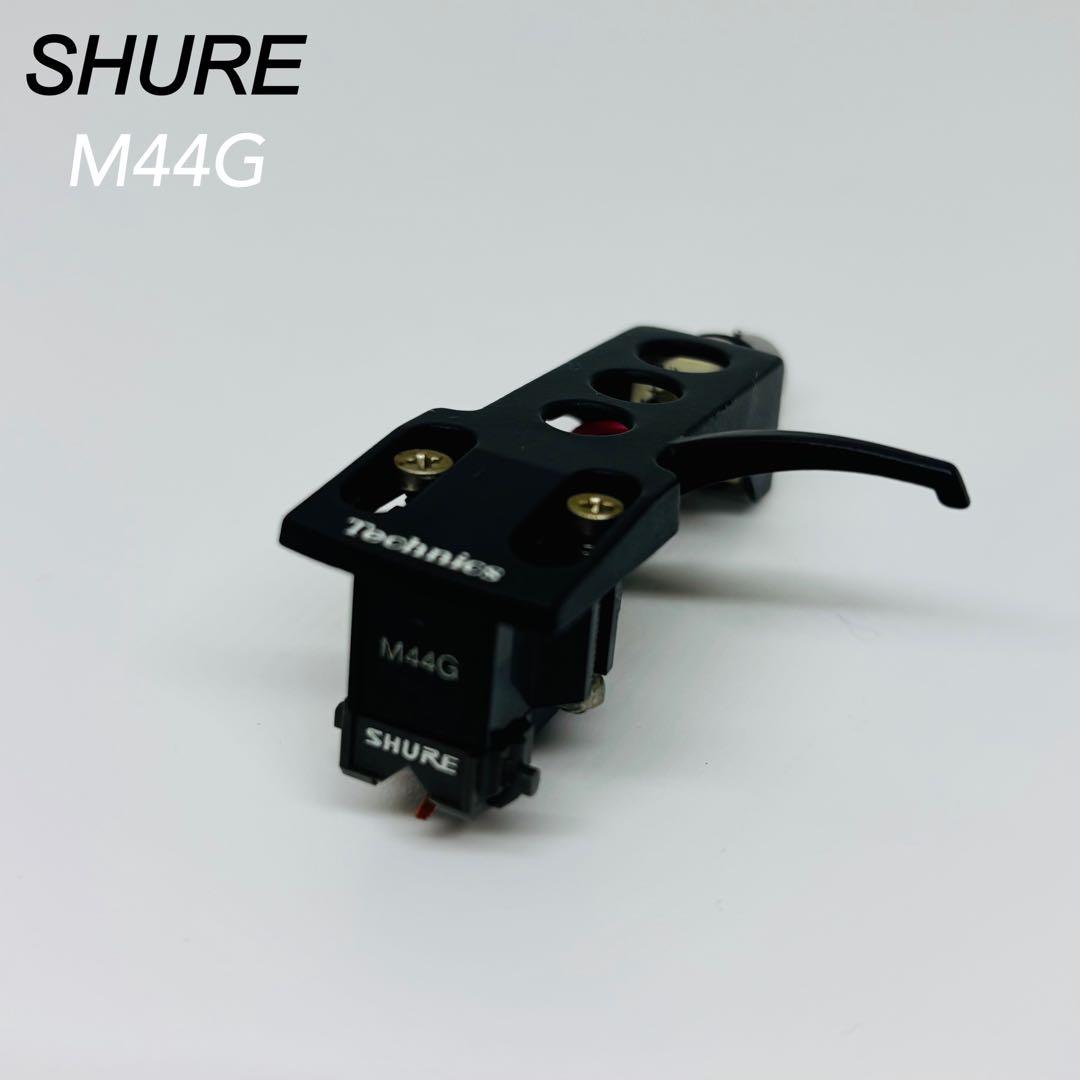 SHURE M44G 純正針カートリッジ Technics付き送料込み