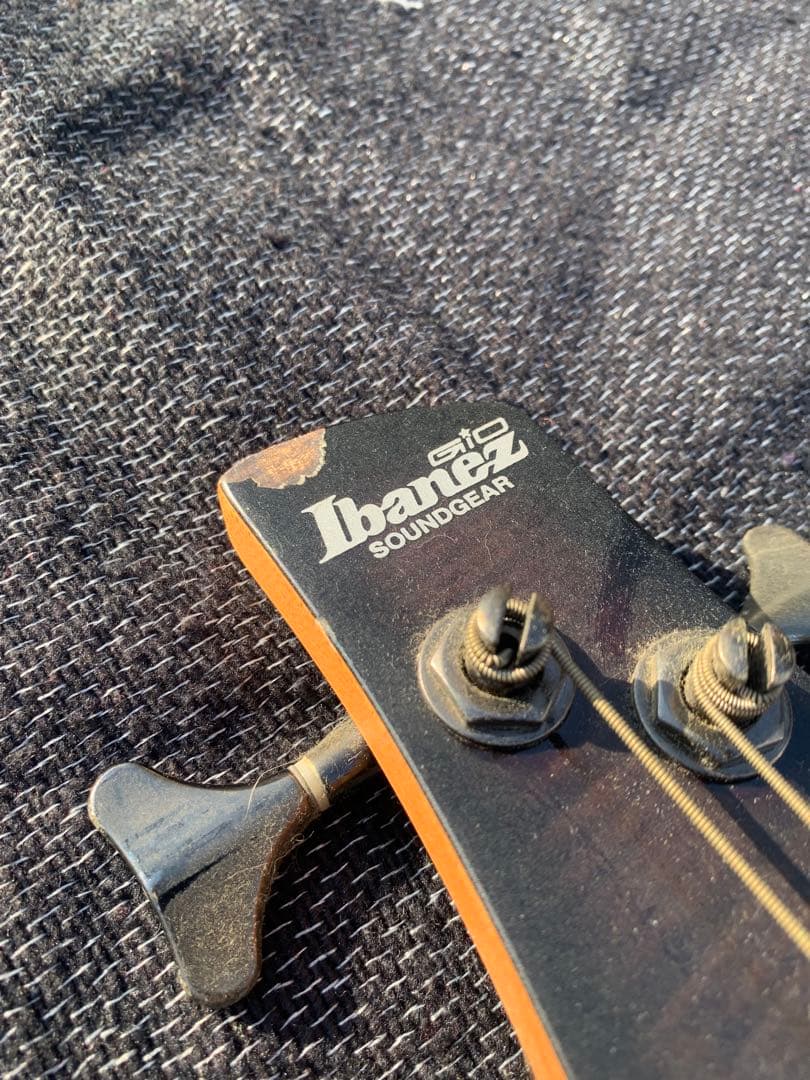 中古アイバニーズIbanez GioジオGSR450エレキベース ブラックグレー