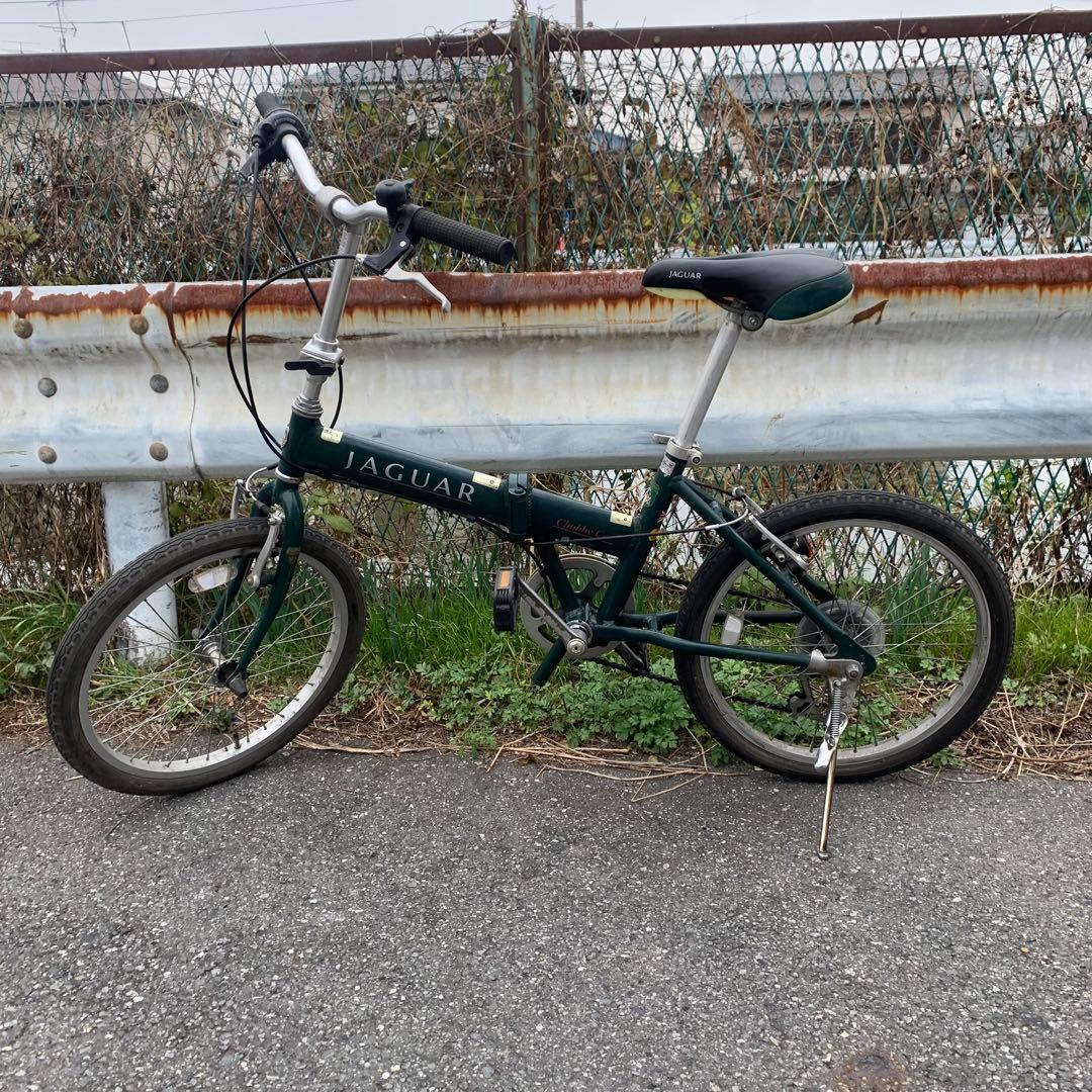 [734]引取限定 JAGUAR ジャガー 折り畳み自転車 Chubby Cat