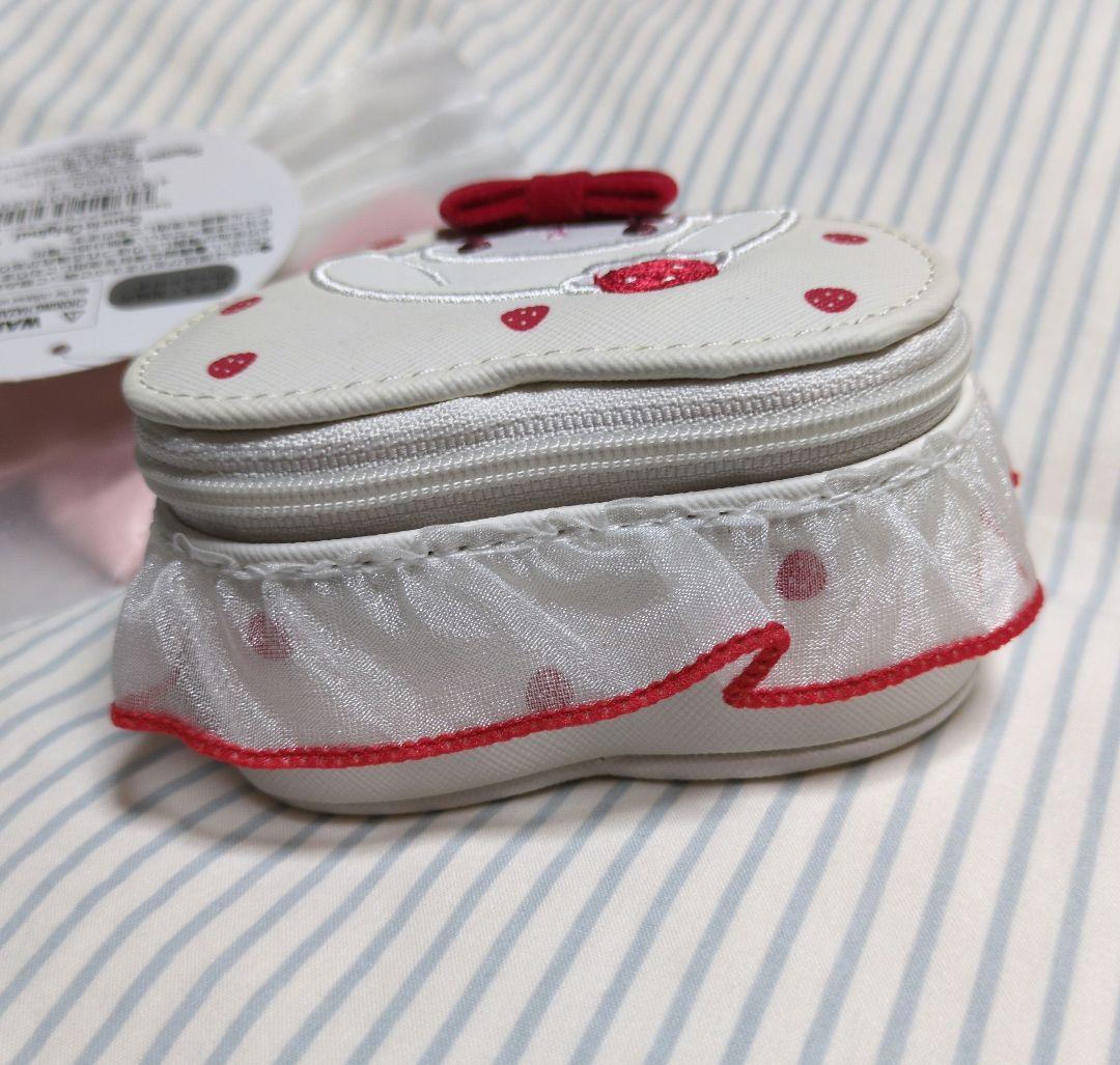マイメロディ　いちごショートぬいぐるみマスコット　小物入れ　プレゼントにも♡