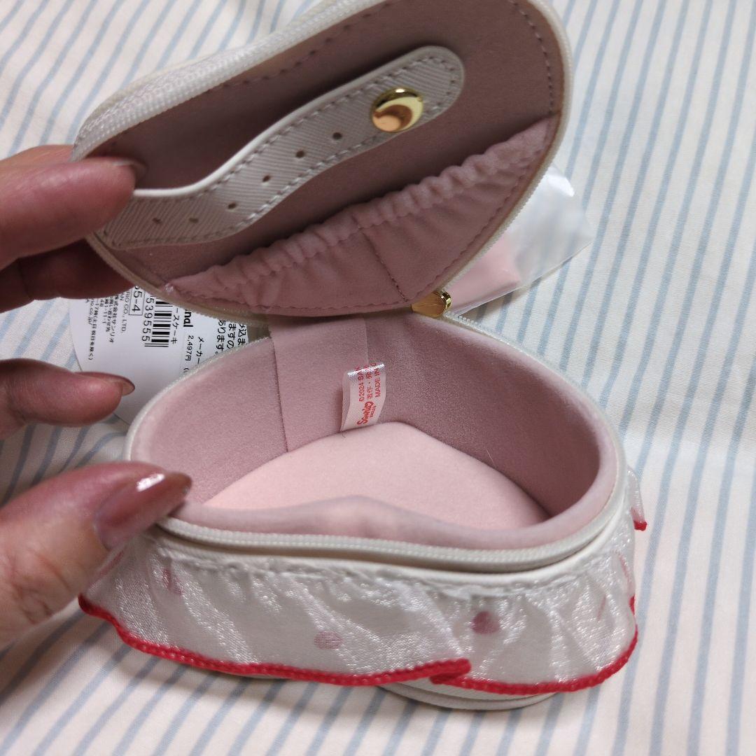 マイメロディ　いちごショートぬいぐるみマスコット　小物入れ　プレゼントにも♡