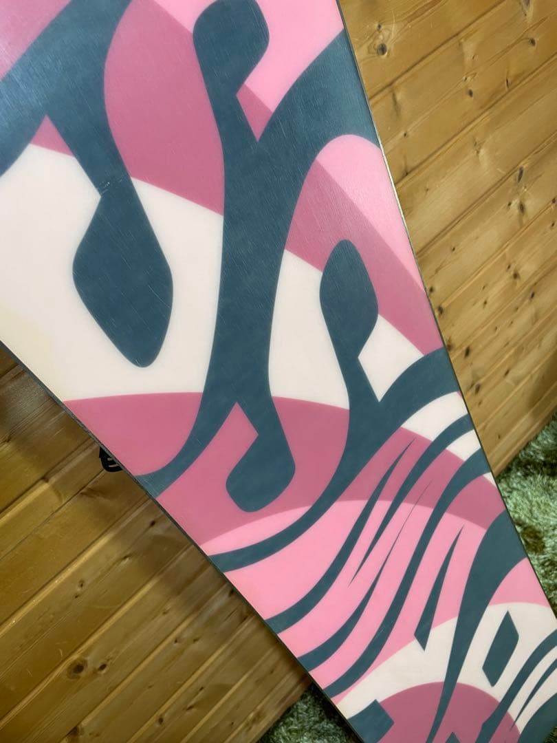 レディース　スノーボードセット　板　キスマーク　　140cm ビンディングk2