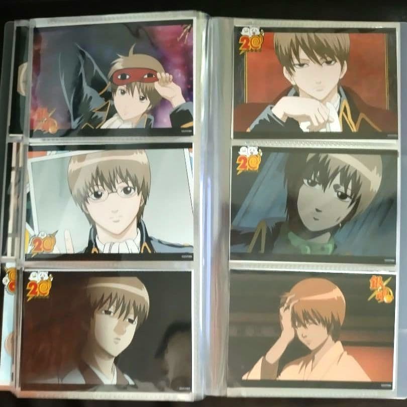 ゆ*り様 銀魂 ネットプリント 110枚 沖田多め 銀時 土方 近藤 エリザベス