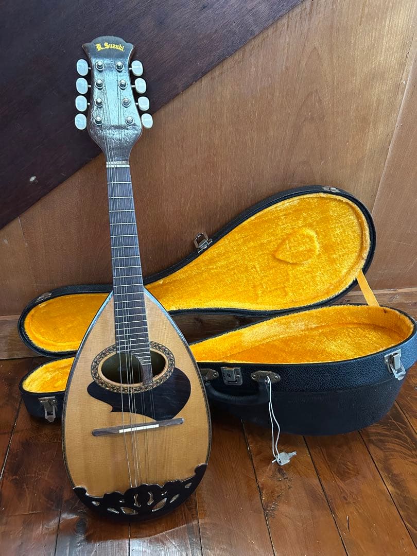 マンドリン 木曽鈴木 Suzuki No.20日本製 動作品 ハードケース付