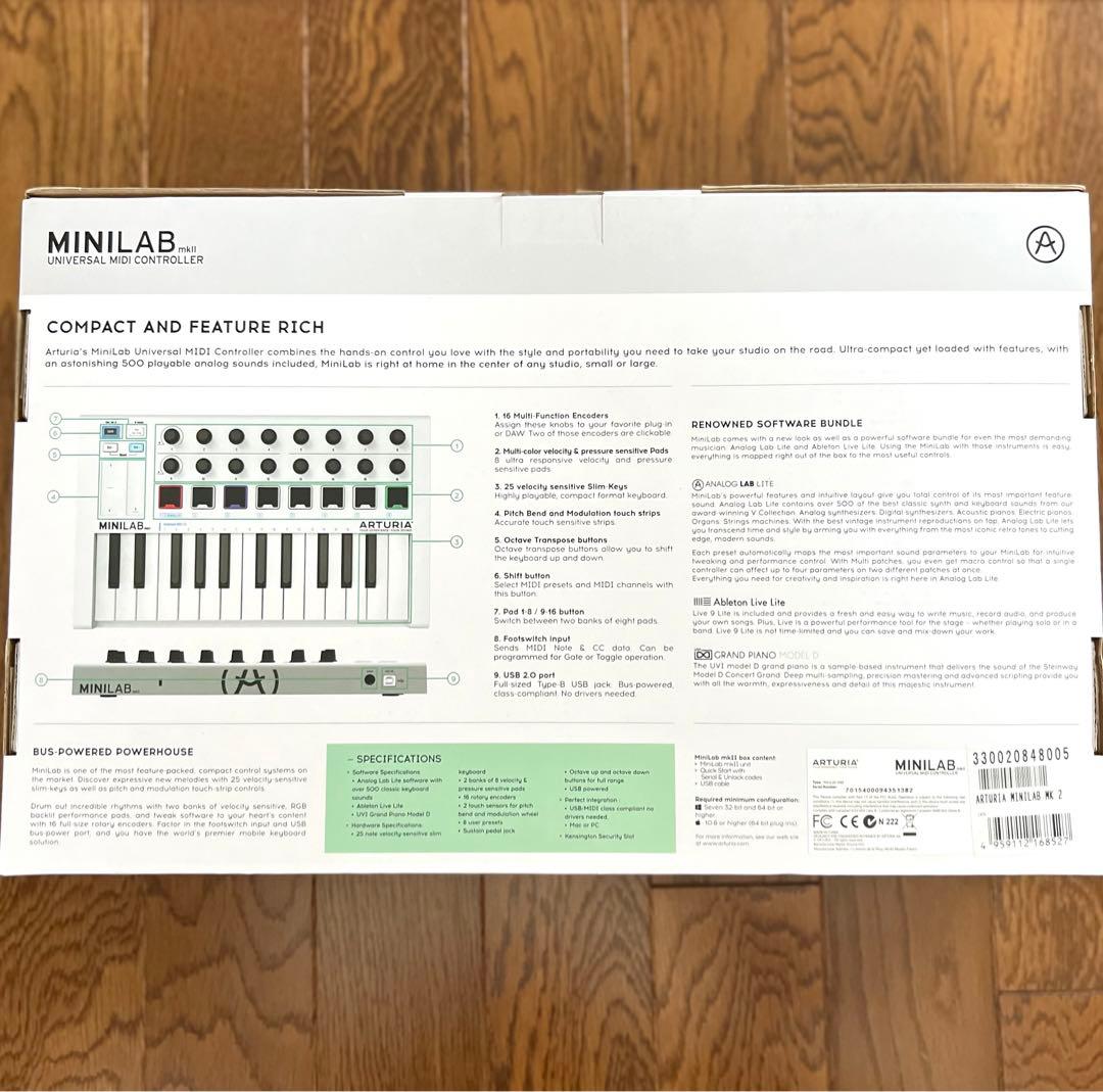 Arturia MIDI keyboard 25鍵